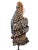 Vintage Large African Tribal Beaded Kuba Royal Head Mask/Helmet Congo 22" H For Sale - Image 11 of 13