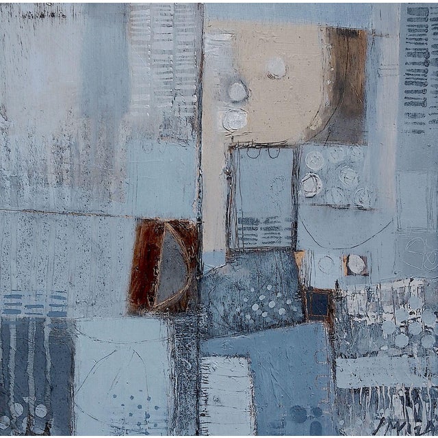 Spring Rain in Window Painting By Patricia McParlin For Sale