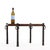 French Brutalist Oak and Iron Coffee Table, C. 1960 For Sale - Image 4 of 7