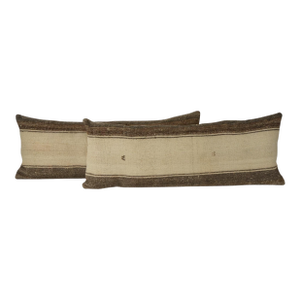 Turkish Kilim Pillowcase - A Pair