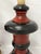 1960s Red Black & Gilt Ceramic Table Lamps, American Modern - a Pair For Sale - Image 12 of 18