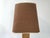 Beige Vintage Cork Cube and Steel Ball Table Lamp, 1970s For Sale - Image 8 of 9