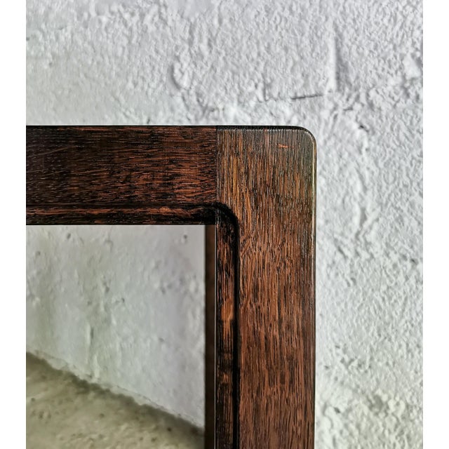 Wood Vintage Space Age Side Table from Winkler Möbel, 1970s For Sale - Image 7 of 9