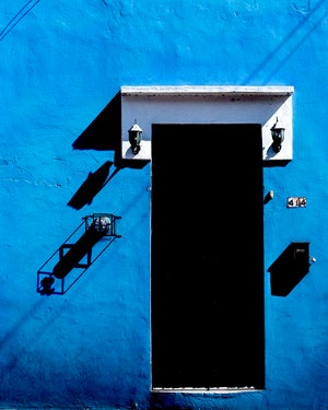 "Blue Door" Open Edition Print by Niqui Carter 24"x30"