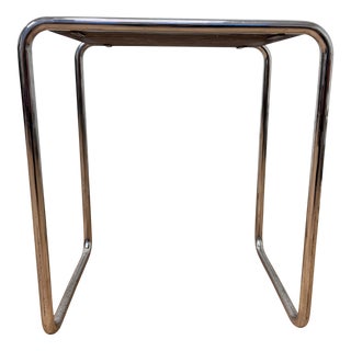 Vintage Bauhaus Chrome Side Table by Marcel Breue, 1930s For Sale