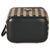 2020s Black Beige Raffia Jute Striped Mini Vanity Case With Chain For Sale - Image 5 of 9
