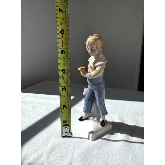 Cerulean Mid 20th Century Royal Doulton Figurine ~ “Tom” ~ Hn 2864 For Sale - Image 8 of 11