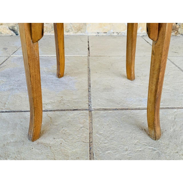 Vintage Bentwood Stool from Baumann, 1950s For Sale - Image 12 of 18