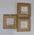These square picture frames from Thailand feature three beautifully framed butterfly specimens: Common Rose, Common Nawab,...