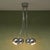Mid-Century Modern Chrome-Plated Ceiling Light with 4 Flexible Arms by Goffredo Reggiani, Italy, 1970s For Sale - Image 3 of 8