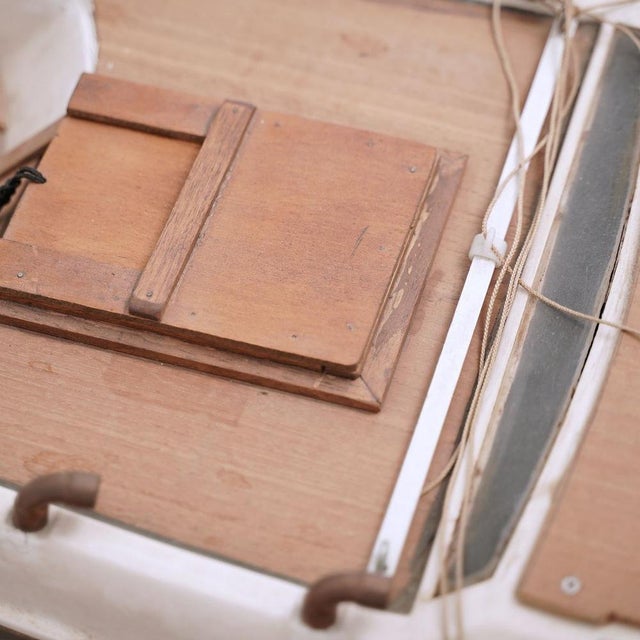 Large Sailboat Model, 1980s For Sale - Image 10 of 14