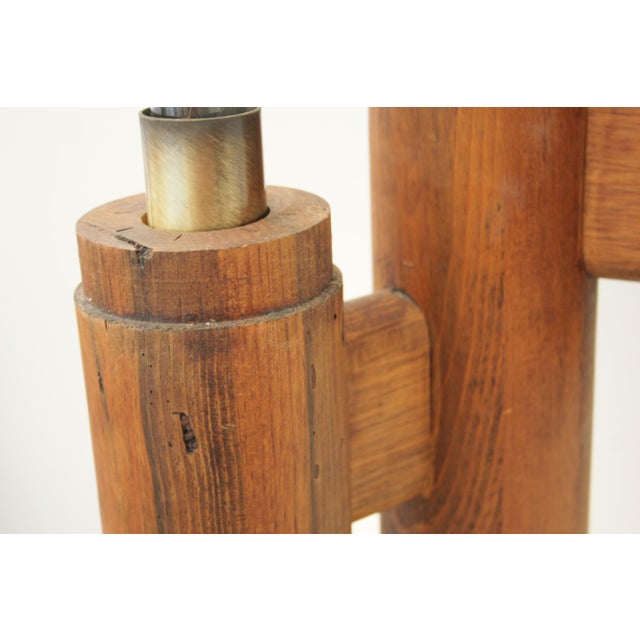 Modeline Wood Cactus Lamp Chairish