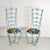 Set of Chiavari Style Iron Outdoor Chairs, 1960s For Sale - Image 7 of 8