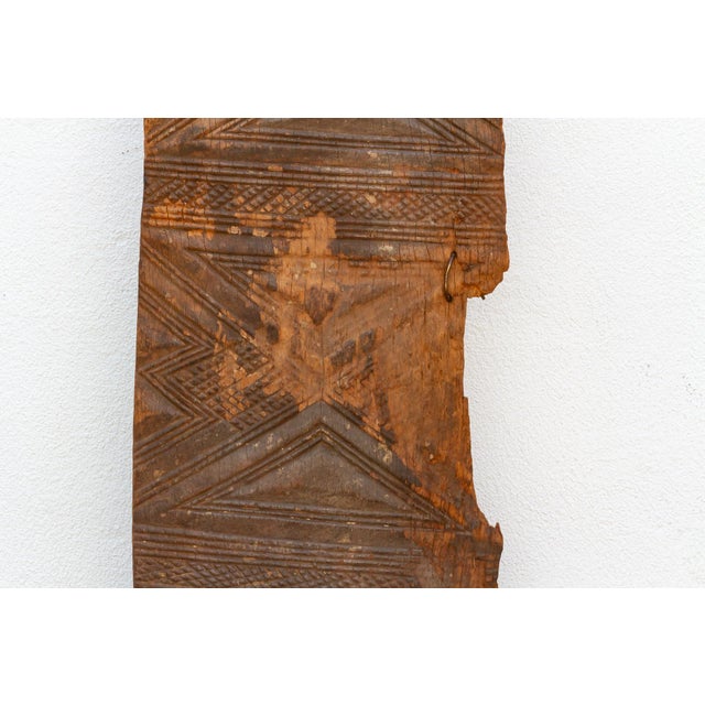 Early 1800's Architectural West African Door For Sale - Image 4 of 8