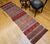 Vintage Moroccan Tribal Kilim Runner, Flat-Woven Wool, Geometric Stripe Pattern, 2’ X 8’ For Sale - Image 14 of 15