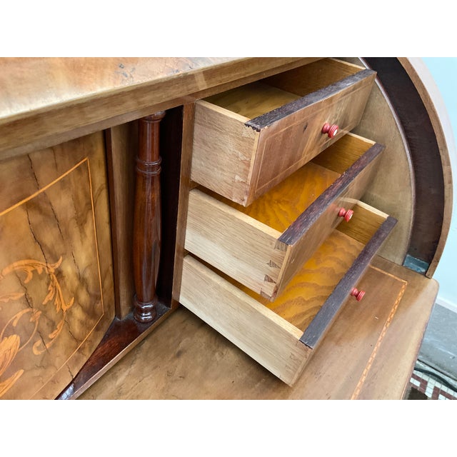 Early 20th Century Swedish Biedermeier Style Secretary Chest For Sale - Image 14 of 18