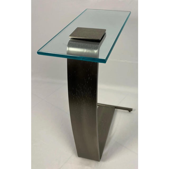 Metal Pair Rick Berry Side Tables, Drink Tables From Design Institute of America For Sale - Image 7 of 8