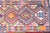Vintage Fine-Work Cicim Kilim With Diamond Motifs – Handwoven Anatolian Tribal Textile - 4' X 4' 7'' For Sale - Image 10 of 11
