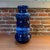 Tall West German Blue Ceramic Vase, 1970s For Sale - Image 5 of 5