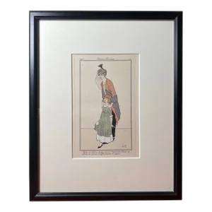 Costumes Parisiens, Robe De Velours by J Van Brock.