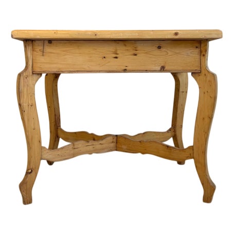Biedermeier Farmhouse Table in Wood For Sale