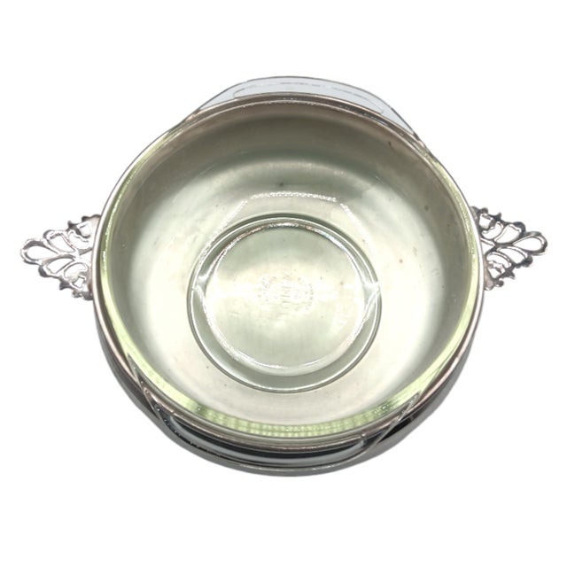 1940s Vintage Sheffield Silverplate Covered Serving Dish For Sale - Image 5 of 10
