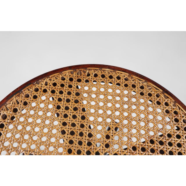 Austrian Piano Stool in Beech and Bentwood by Michael Thonet for Thonet, 1890s For Sale - Image 11 of 12