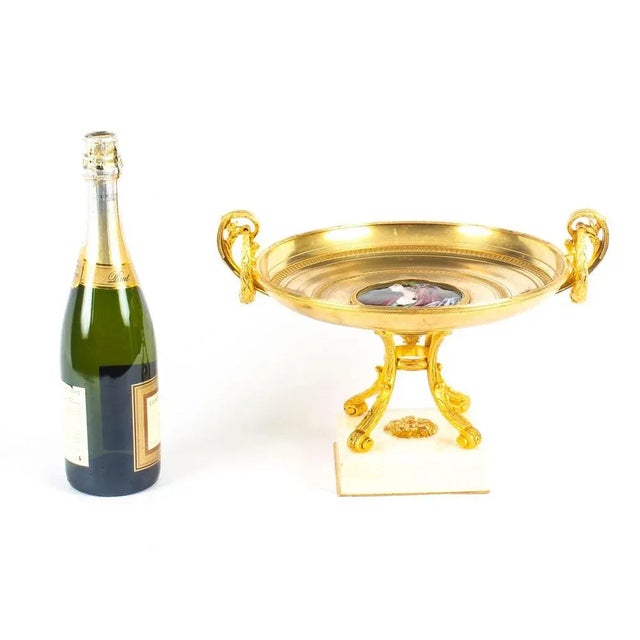 19th Century French Ormolu Tazza For Sale - Image 12 of 14