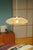 Large Ufo Hazy Yellow Flat Fiber Pattern Lamp by Atelier Robotiq For Sale - Image 6 of 8
