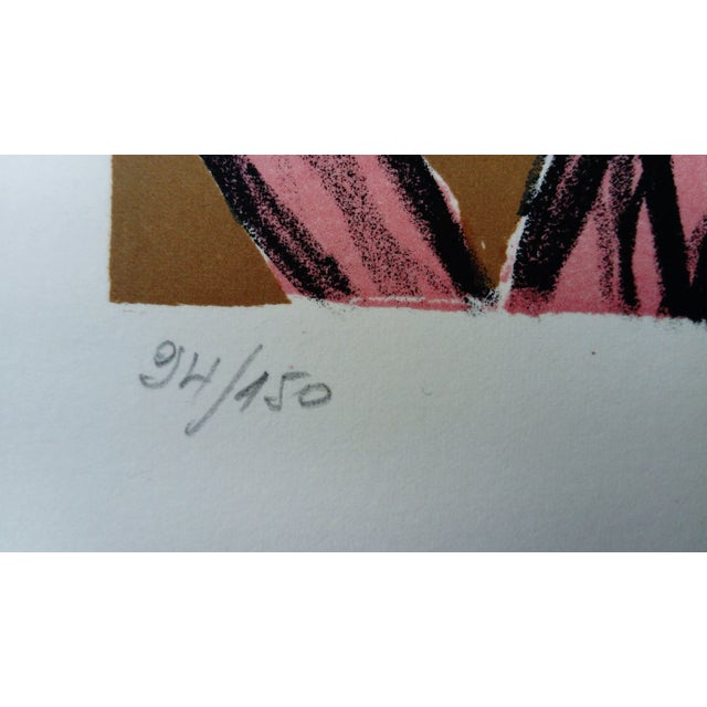 Corneille, Lithographie N°3, 1985, Paper For Sale - Image 3 of 5