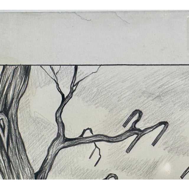 Wood Framed Original Illustration, Humorous Hunting Scene, Palm Beach Artist Vincenzo Zito, 1950s For Sale - Image 7 of 8