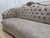 1980s French Sofa Gold Leaf Tufted Brown Velvet For Sale - Image 10 of 11