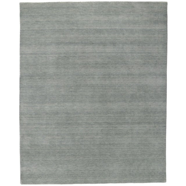 Gray Area Rug With Modern Style - 08'01 X 10'00 For Sale - Image 9 of 9