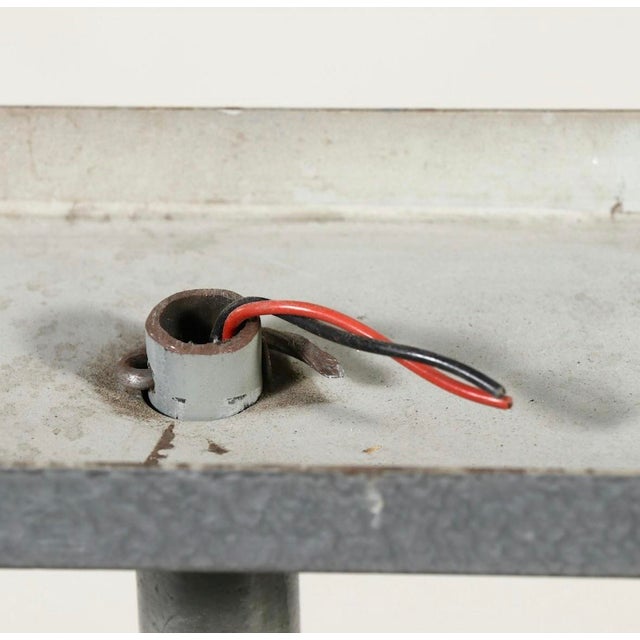 Pragotron Vintage Ceiling Clock Double Midcentury Retro Industrial Railroad Wall For Sale - Image 11 of 12