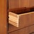 Wood Vintage Chest of Drawers in Mahogany Veneer and Glass, 1960s For Sale - Image 7 of 11