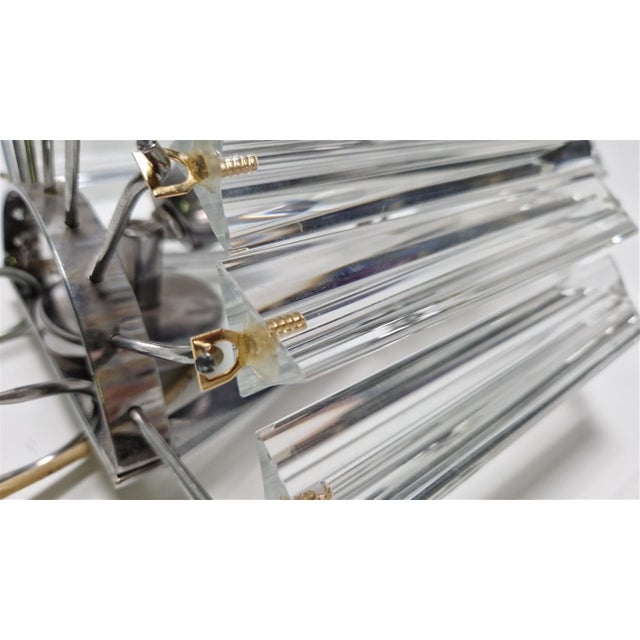 1960s Triedro Wall Light in Murano Glass from Venini, 1960s For Sale - Image 5 of 15