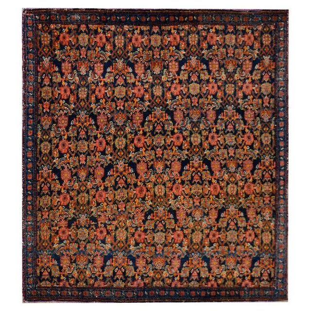 Early 20th Century Persian Senneh Rug For Sale - Image 13 of 13
