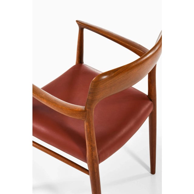Model 57 Armchair by Niels Otto Møller for by J.L Møllers Møbelfabrik For Sale - Image 6 of 10