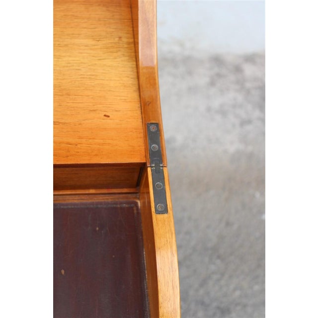 Small Walnut Desk by Gianfranco Frattini, 1959 For Sale - Image 13 of 18