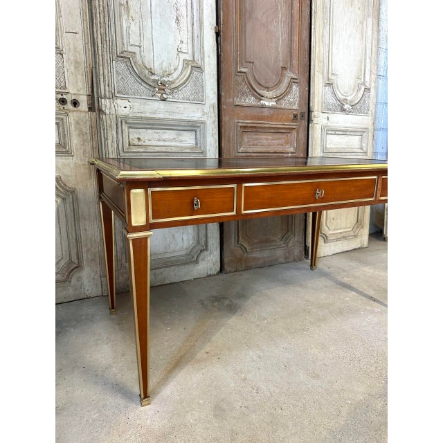 Louis XVI Style Flat Desk, France, 1970 For Sale - Image 17 of 18