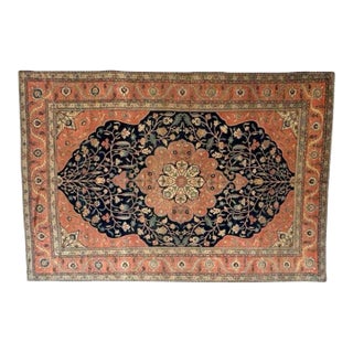 Antique Persian Tabriz. 8'1" X 11'7" For Sale