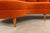 Brazilian Modern Sculptural Curved Sofa in Burnt Sienna Mohair Velvet, Brazil, 1950s For Sale - Image 15 of 18