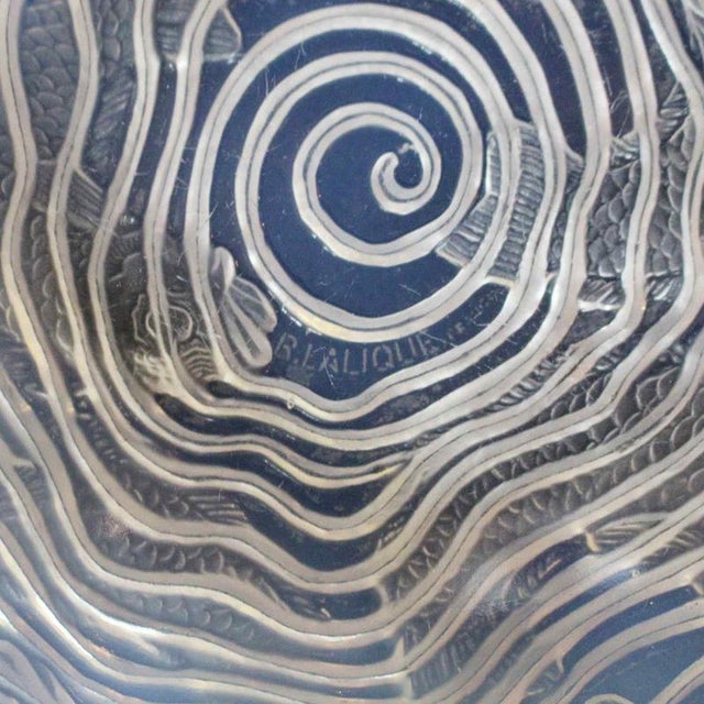 1930s Dauphins Bowl by René Lalique, 1930s For Sale - Image 5 of 6