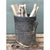 Contemporary Vintage Patinated Wood Bucket For Sale - Image 3 of 12