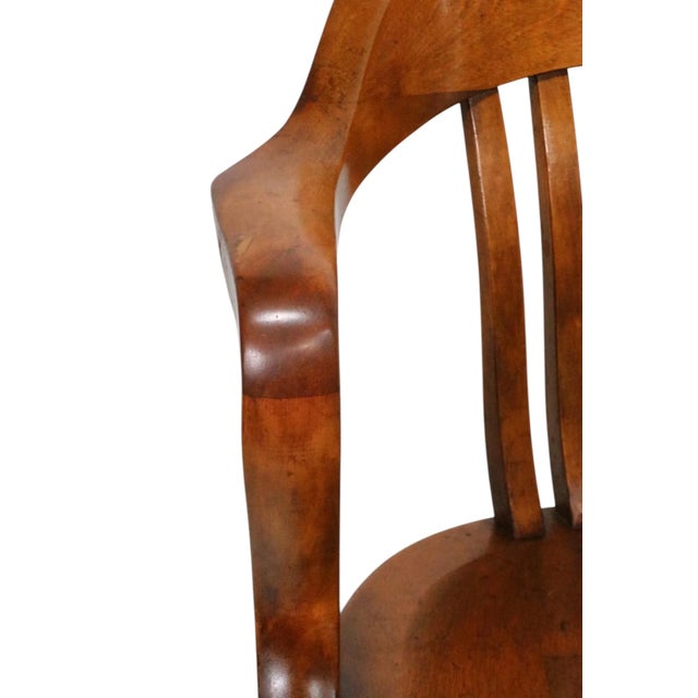 Set of Six Vintage Bank of England Jury Chairs C. 1910/40's For Sale - Image 13 of 18