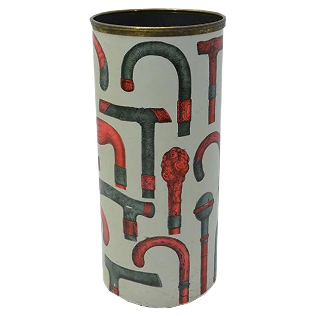 Vintage Umbrella Stand by Atelier Fornasetti, 1950s For Sale