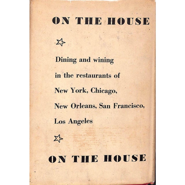 SIMMONS, Matty & Don [259] pp. Coward-McCann, Inc. 1955 8 1/4" x 5 3/4" Decorations by Fabres History and Guide to Dining...