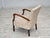 Danish Beech Armchair with Wool Upholstery, 1960s For Sale - Image 6 of 18