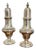 Antique Silver Salt & Pepper Pots, 1910s, Set of 2 For Sale