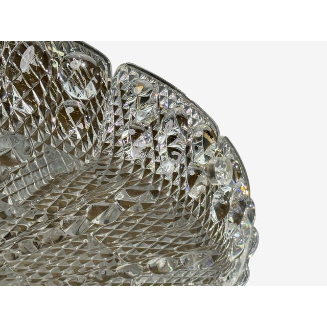 1960s Carl Fagerlund, Pendant Light, Textured Glass, Brass For Sale - Image 11 of 15